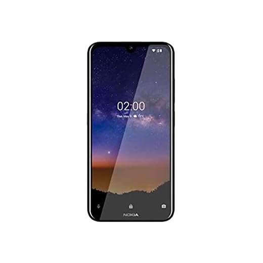 Nokia 2.2 Dual SIM Smartphone (14,5 cm (5.71 Zoll), 13 MP Hauptkamera, 2GB RAM, 16 GB interner Speicher, Android 9 Pie) Schwarz