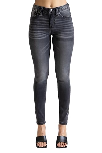 Miss Me Women's Noir Jane High-Rise Skinny Jeans2