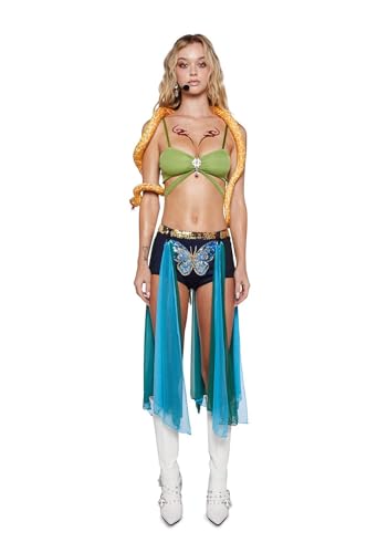 Dolls Kill Britney Slave for U Inspired Costume - Snake Charmer Outfit by Trickz N' Treatz - Large