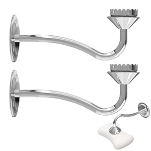 Xafrstyu Magnetische Wandseifenhalter 2er-Set Edelstahl