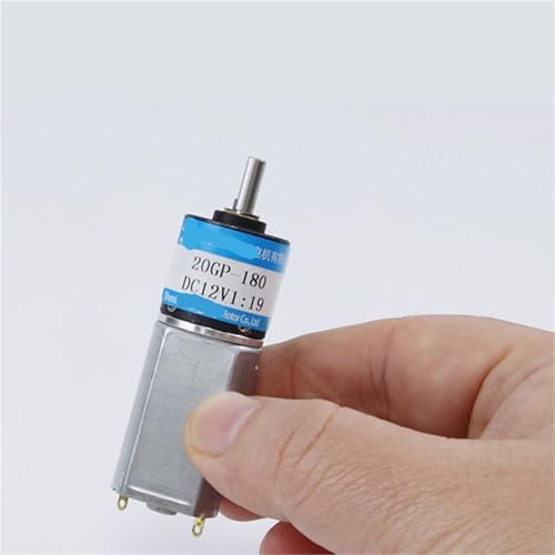 Moteur réducteur planétaire CC 6V 137 rpm à vitesse réglable 20mm