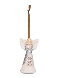 Pavilion Gift Company Elements 82319 Mother Ornament, Angel Holding Heart, 4-1/2-Inch