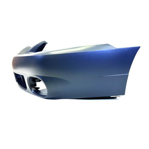 FitParts Compatible With Front Bumper Cover 2003-2004 Ford Mustang SVT Cobra Convertible Coupe 03-04. New, Primed and Ready for Paint. W/Fog Light Holes. W/o Parking Aid Sensor Holes.