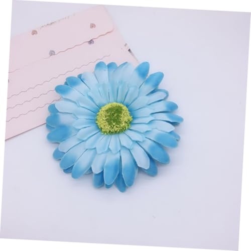 Pinces à cheveux fleurs décoratives avec clips antidérapants en tissu