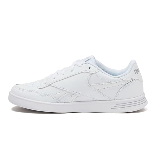 Reebok Court Advance Womens Sneakers - Casual Fashion White Sneakers for Women, Tennis Women's Shoes Size 5 to 11, Footwear White/Footwear White/Cold Grey 2, 10.5