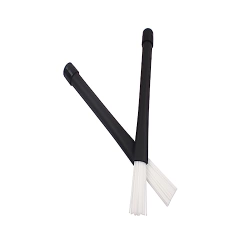 Abaodam 1par Cepillos Retráctiles de Jazz para Batería, Puntas Flexibles, Palillos Telescópicos, Accesorios de Percusión en Negro y Blanco, Livianos para Mejor Calidad de Sonido miniatura 6