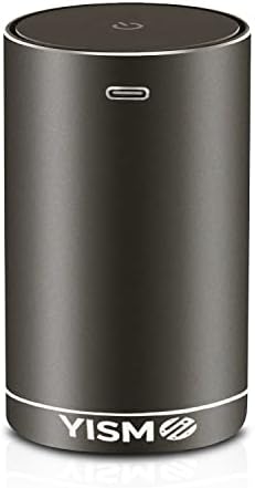 Clean Air Freshener and Odor Eliminator. Travel Size Electric Fragrance Diffuser Removes Pet, Smoke and Other Odors. Smart-Touch USB Charge. Home, Office or Travel. (Pet, Black)