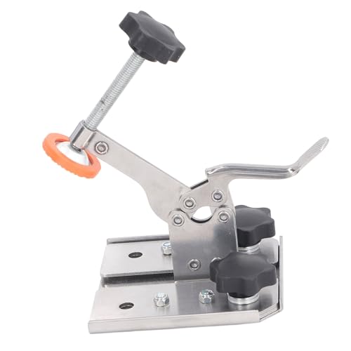 Abrazadera de sujeción rápida de acero inoxidable ajustable para carpintería 6