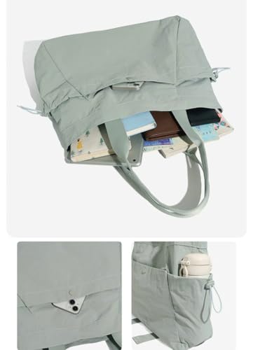 Slouchy Nylon Tote Bags Women Underarm Crescent Shoulder Hobo Bag Crossbody Purses Trendy Travel College Tote Handbag 20254