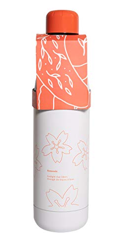 Grupo Erik Metal Water Bottle 500ml / 17oz - Miss Haiku, 500 ml - Image 2