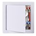 Suteck Plastic Access Panel Drywall Ceiling - 8 x 8 Inch White Access Doors