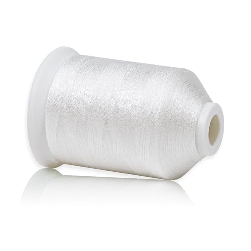 Hilo soluble para coser 700 m blanco 40WT miniatura 1
