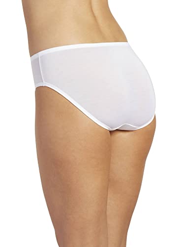 Jockey Women's Underwear Supersoft Bikini - 3 Pack, Black/Light/Ivory, 8 #TOP2