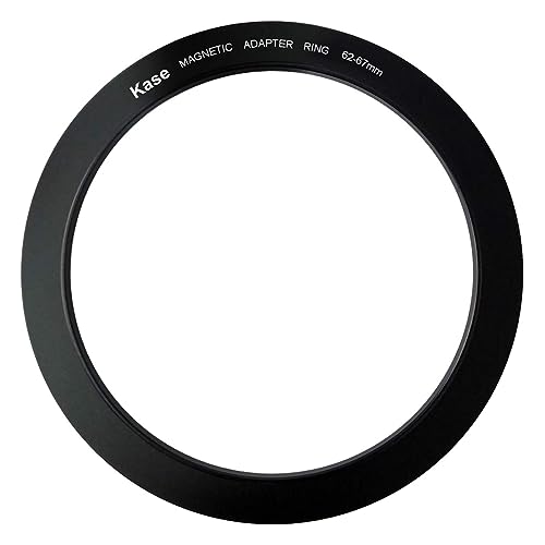 Kase Magnetic 62-67mm 62mm to 67mm Filter Step-Up Adapter Ring for Wolverine Magnetic Filters 62 67