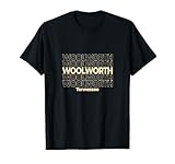 Vintage Woolworth, Tennessee Repeating Text T-Shirt