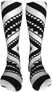 702 Unisex Men’S Socks Geometric Ethnic Running Socks Breathable Sports Socks Comfortable Walking Socks For Men Walking 50Cm