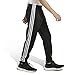adidas Boy's Youth Iconic Tricot Jogger (Big Kids) Black MD (10-12 Big Kid)