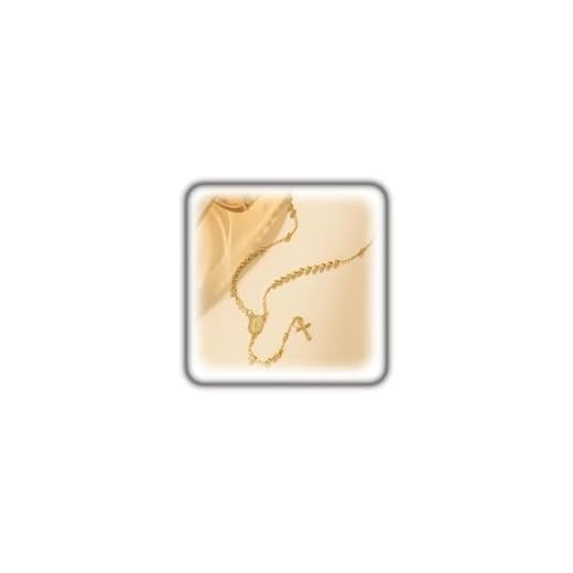 FUTIMELY Colar de terço feminino, cruz virgem maria ouro colar longo, colar com pingente de crucifixo católico, presente de batismo, Large, Liga de aço, Sem Pedra Preciosa