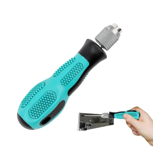 Mango para destornillador, mango para puntas de destornillador de 6,35 mm con autobloqueo | Reemplazos ergonómicos antideslizantes con autobloqueo para electrodomésticos