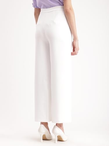 Image of FableStreet Wide Leg Pants - Off White