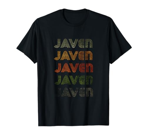 Love Heart Javen Tee Grunge im Vintage-Stil, Schwarz T-Shirt