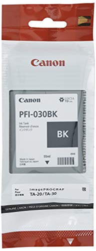 Canon Black Ink 55ml (PFI-030BK) for Canon imagePROGRAF TA-20 and TA-30