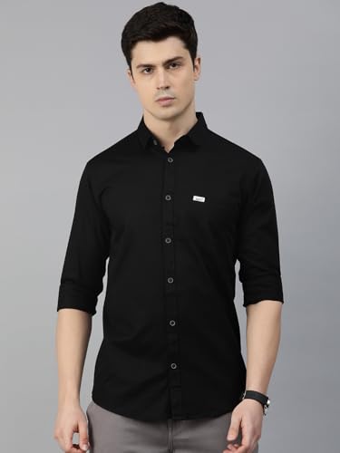 Image of Majestic Man Men Classic Slim Fit Pure Cotton Casual Shirt