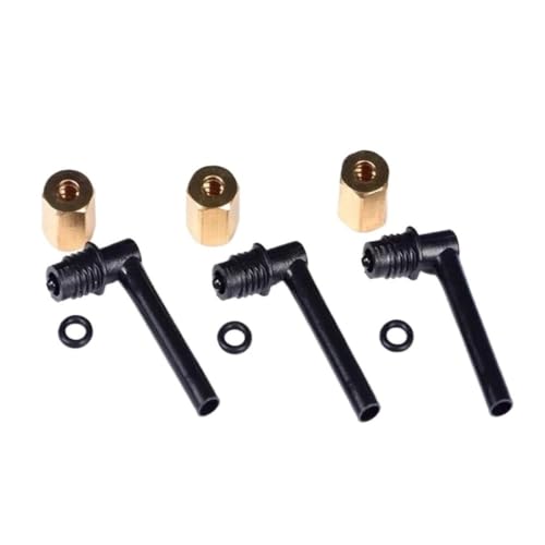 Conector de tubo tinta en forma L para renovar el sistema de impresión uv en talleres rotulistas