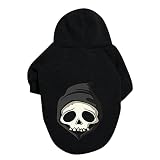 Puppy Clothes with Pocket Halloween Horror Skeleton Dog Sweater Pet Costume Costume Pet Sweater Pet