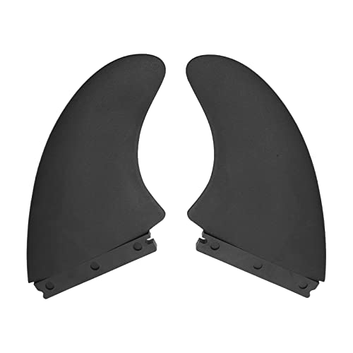 Fuchooky 1 Pair of Paddle Board Fins Replacement Windsurfing PVC Surfboard Long Board Tail Fin G7