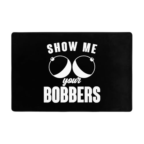 Türmatte Zeig Mir Deine Bobber Innenmatte Personalisierte Modernen Welcome...