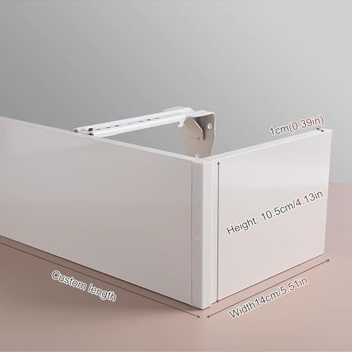 Cenefa para riel de cortina de 200 cm, el toque elegante que transformará tu sala o dormitorio. 3