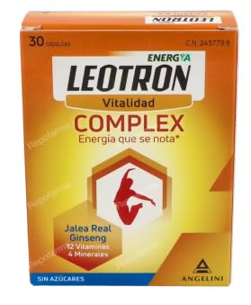 Pack de 2 - Multivitamínico con Jalea Real, Ginseng y 12 Vitaminas – Energía Extra, Vitalidad y Rendimiento Físico – Lote de 60 Cápsulas (2x30)