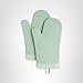 KITCHENAID Ribbed Soft Silicone Oven Mitt 2-Pack Set, 7.5