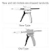 FLEXMAN 30ml Dispenser Glue Gun, Ergonomic Plastic Manual Single Tube Handle Tool for Pressing Squeezing