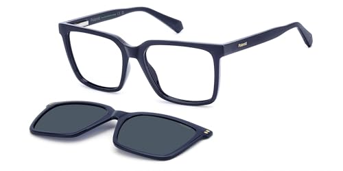 POLAROID Brille PLD D556/C Größe 54-17 mm Blau/Eye size: 54 - Bridge size: 17