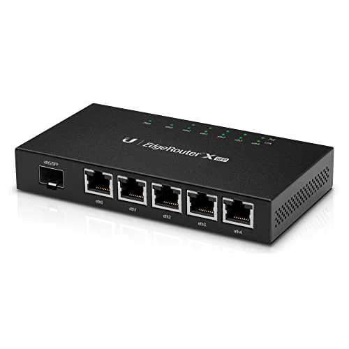 Ubiquiti Networks EdgeRouter X, 5-Port Gb 1xSFP with PoE, 11885 (with PoE)
