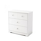 South Shore Little Teddy 3 Drawer Chest, Pure White