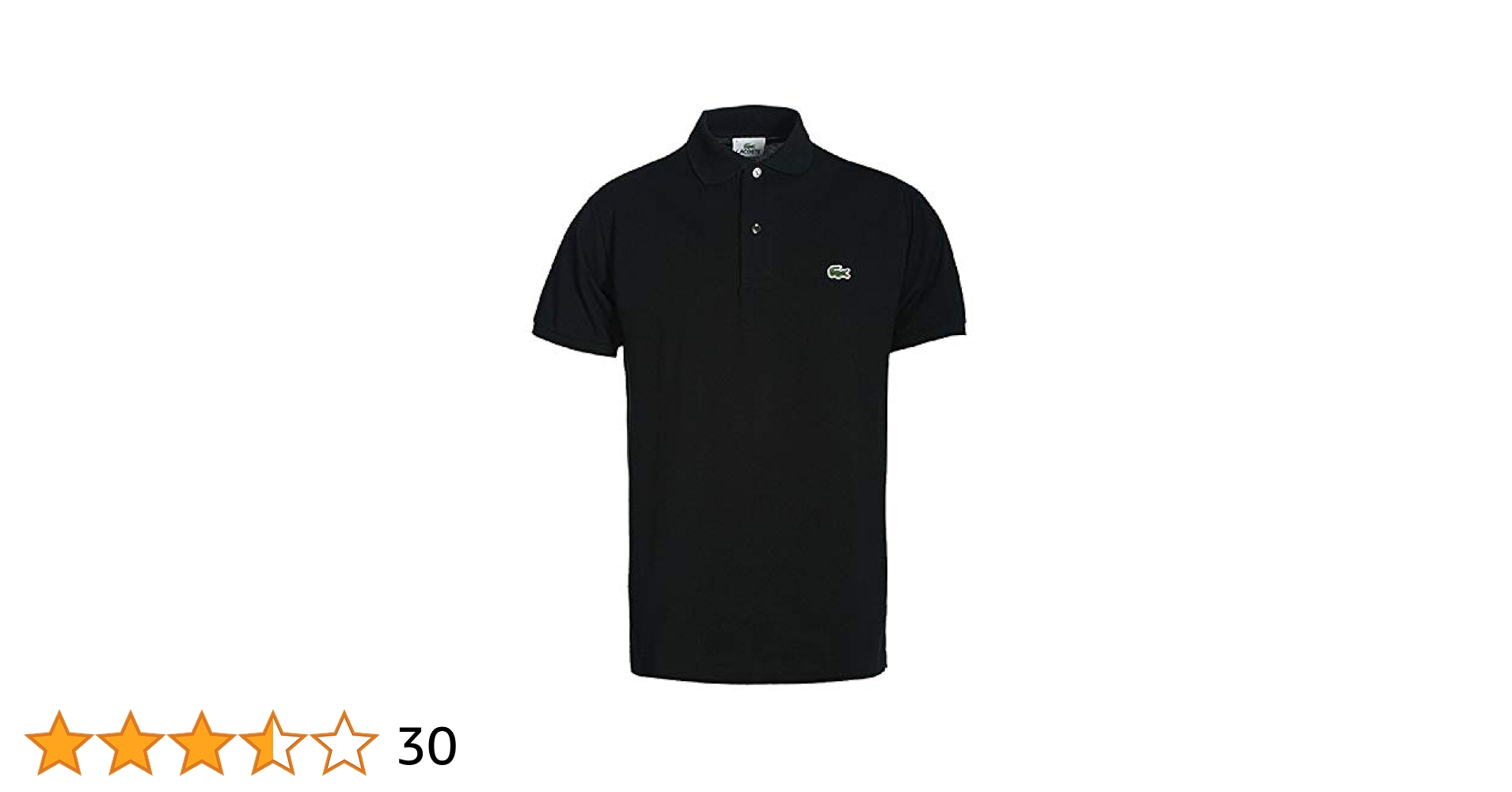 LACOSTE　L1212 ブラック ラコステ LACOSTE 【正規品】 ポロシャツ L1212 （ブラック