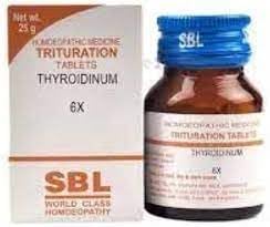 SBL Thyroidinum 6X (25g) || Pack of 4