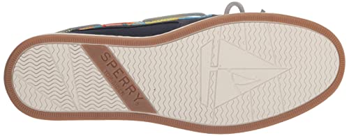 Sperry Sapato feminino Starfish Boat, Azul-marinho multi, 8.5