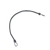 BikeMaster 2-Hook Heavy Duty Bungee Cord, 12', Black