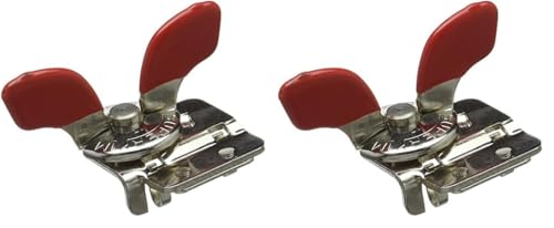 Nogent Super Kim Abrelatas Manual, Acero/Mariposa Plastificado, Rojo, Centimeters (Paquete de 2)