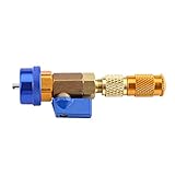 [Accoppiatore lato basso chiuso] L'accoppiatore lato basso chiuso assicura che nessun refrigerante fuoriesca durante il processo di sostituzione del nucleo della valvola. Questo design innovativo mantiene la pressione del , prevenendo costose perdite di refrigerante e danni ambientali. È una soluzione ecologica che mantiene intatto il ac della tua auto durante l'esecuzione delle riparazioni necessarie.
