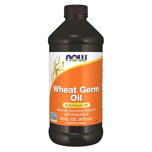 NOW Foods Supplements Wheat Germ Oil with Essential Fatty Acids (EFAs) Nutritional Oil 16-Ounce