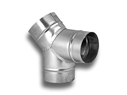 K-TECH-PRO Wickelfalz Y Stück Hosenstück Ableiter System Ø 125