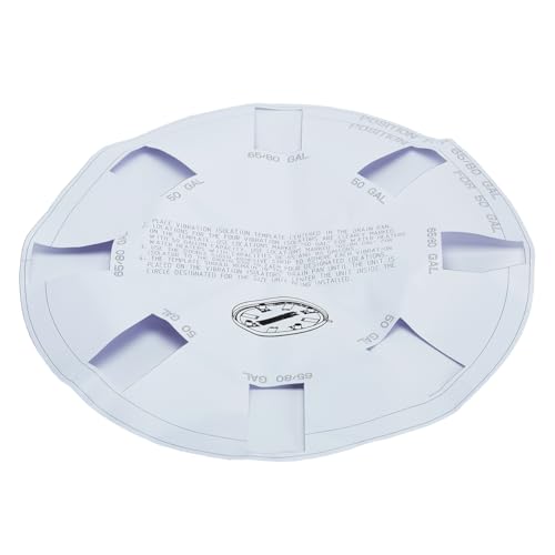 Kit d'isolation des vibrations pour chauffe-eau hybride contre les bruits muraux - 3