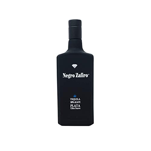 Tequila Negro Zafiro Plata 100% de Agave 750 ml.