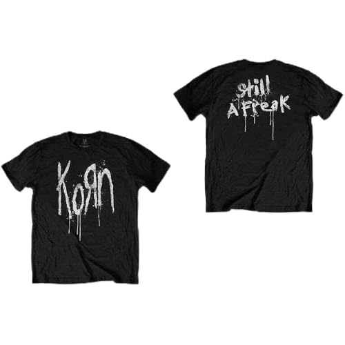 Korn Still A Freak Official Tee T-Shirt Mens Unisex (Large) Black
