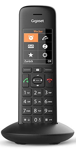 Gigaset Zusatzmobilteil C570H SCHWARZ mit Ladeschale nur für die Telefone C570 / C570A